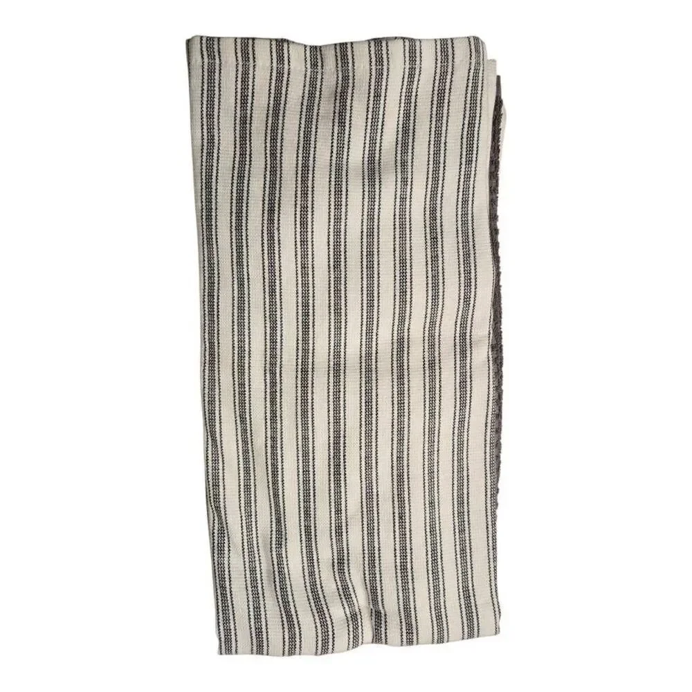 Cynthia Rowley Set Of 3 Kitchen Towels White/Grey Mr. & Mrs. Est 2024